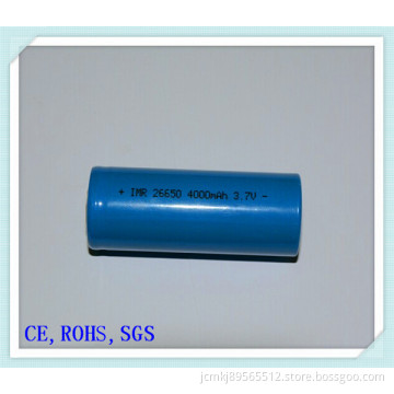 Li-ion Battery 26650-4000mAh, High Rate Discharge, Power Bank, E-Cigarette Battery, Audio Battery, Lithium 26650 Battery, Lithium Battery